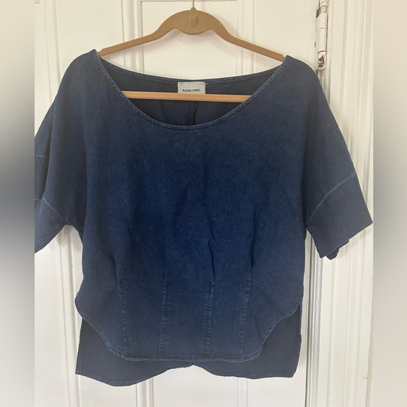 Rachel Comey denim top - 10 - Picture 8 of 9